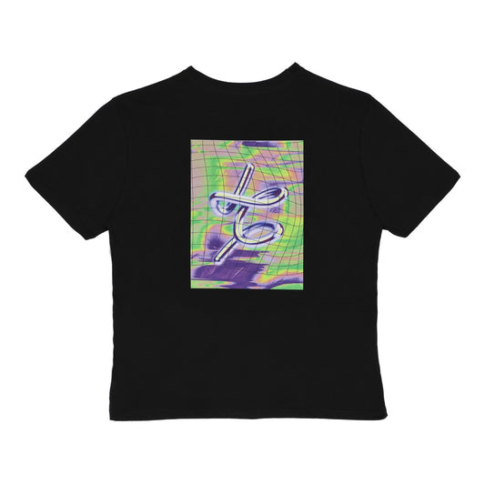Playera ilustración psicodélica Talla L
